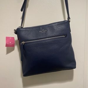 ♥️ BRAND NEW Kate Spade New York Jackson Top Zip Crossbody Bag Blue